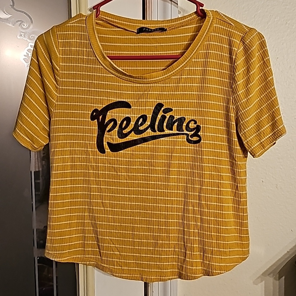 Ladies Papaya top